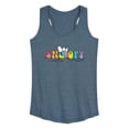 thumbnail image 1 of Peanuts - Snoopy Summer Beach Ball - Women's Racerback Tank Top, 1 of 6