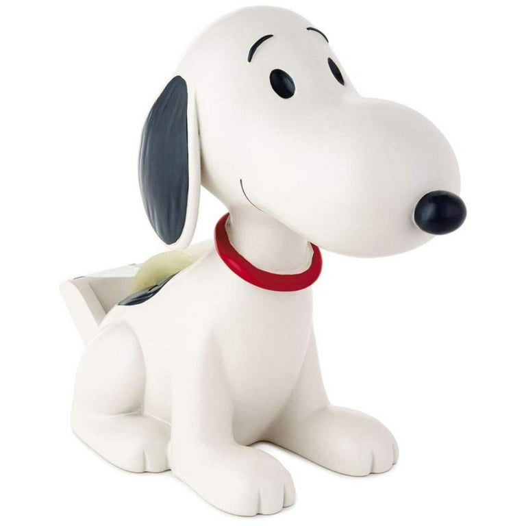 スヌーピー テープディスペンサー Hallmark Hallmark Peanuts Snoopy Ceramic Tape Dispenser New - Walmart.com