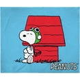 thumbnail image 1 of Peanuts Snoopy The Flying Ace Leaning On Red Doghouse Silk Touch Throw Blanket, 1 of 6