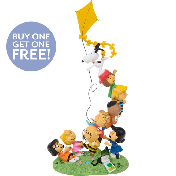 Precious Moments Peanuts Snoopy & The Gang Happiness is Friendship Limited Edition Figurine, 1 Each