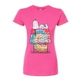 thumbnail image 1 of Peanuts - Snoopy Tie Dye House - Juniors Fitted Tee, 1 of 5