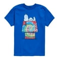 thumbnail image 1 of Peanuts - Snoopy Tie Dye House - Toddler & Youth Short Sleeve Graphic T-Shirt, 1 of 5