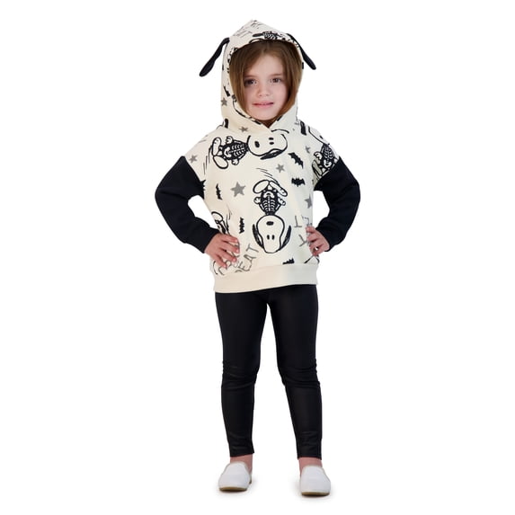 Peanuts Snoopy Toddler Snoopy Hoodie, Sizes 2T-5T