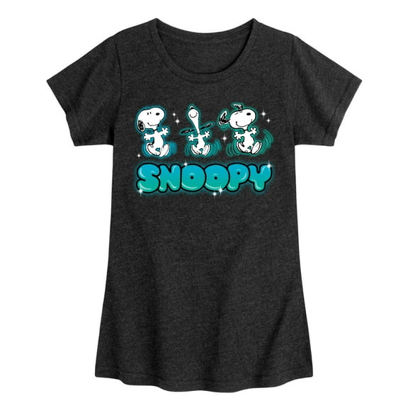 Peanuts - Snoopy - Toddler & Youth Girls Short Sleeve Graphic T-Shirt