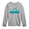 thumbnail image 1 of Peanuts - Snoopy - Toddler & Youth Long Sleeve Graphic T-Shirt, 1 of 5
