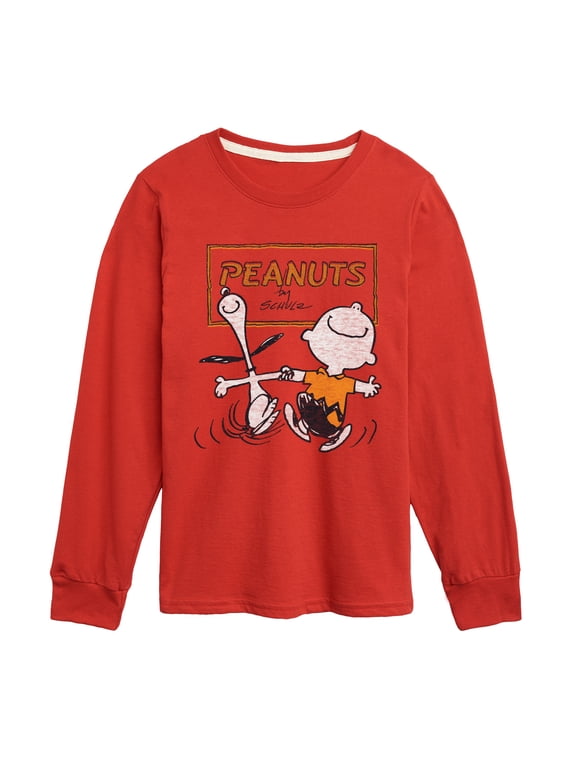 - Snoopy Boys' Long Sleeve Graphic T-Shirt