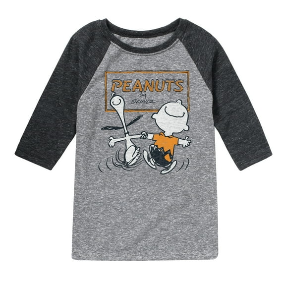 Peanuts - Snoopy - Toddler & Youth Raglan Graphic T-Shirt