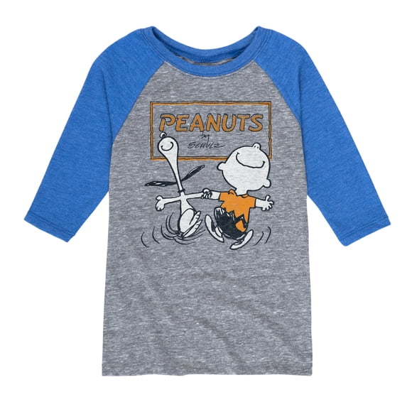 Peanuts - Snoopy - Toddler & Youth Raglan Graphic T-Shirt