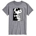 thumbnail image 1 of Peanuts - Snoopy Too Cool - Men's Short Sleeve Graphic T-Shirt, 1 of 5