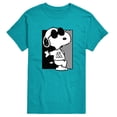 thumbnail image 1 of Peanuts - Snoopy Too Cool - Men's Short Sleeve Graphic T-Shirt, 1 of 4