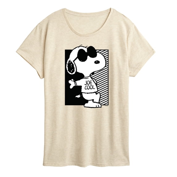 Peanuts - Snoopy Too Cool - Women's Short Sleeve Graphic T-Shirt