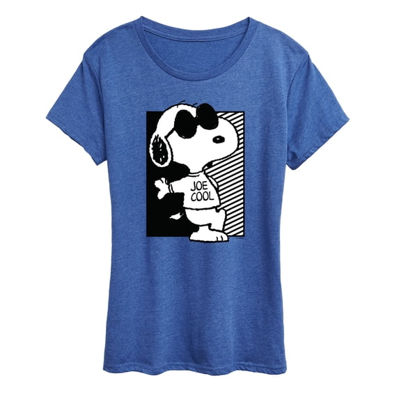 Peanuts - Snoopy Too Cool - Women's Short Sleeve Graphic T-Shirt