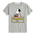 thumbnail image 1 of Peanuts - Snoopy Typing  - Toddler & Youth Short Sleeve Graphic T-Shirt, 1 of 5