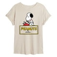 thumbnail image 1 of Peanuts - Snoopy Typing  - Women's Oversized T-Shirt, 1 of 5