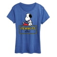 thumbnail image 1 of Peanuts - Snoopy Typing - Women's Short Sleeve Graphic T-Shirt, 1 of 5