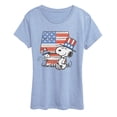 thumbnail image 1 of Peanuts - Snoopy USA Hats Short Sleeve Graphic T-Shirt, 1 of 5