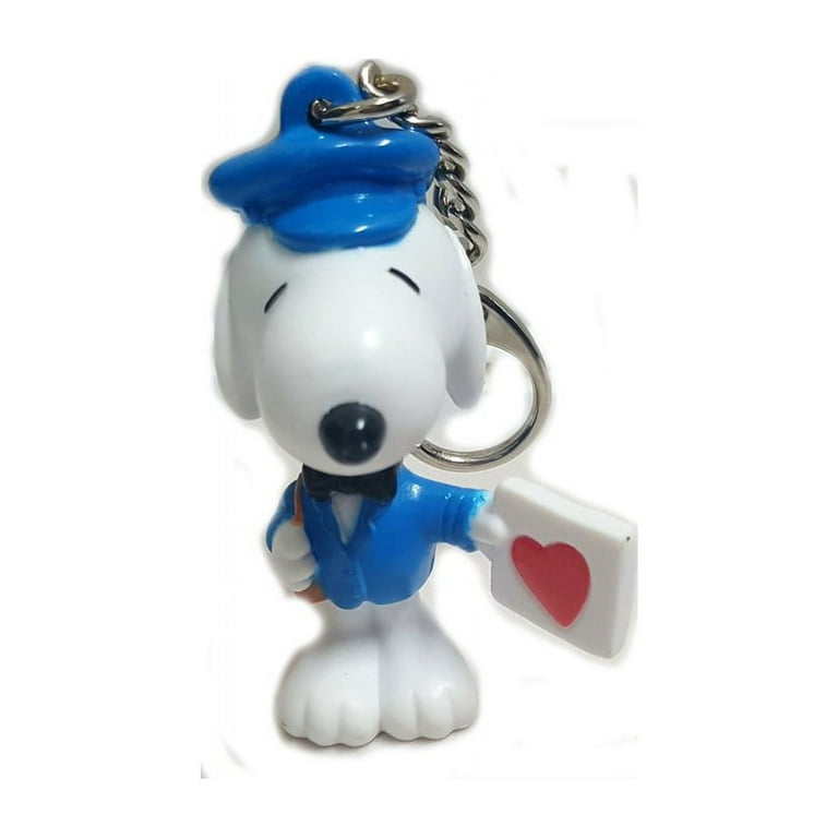 Peanuts Snoopy Valentine's Mailman Keychain
