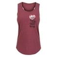 thumbnail image 1 of Peanuts - Snoopy Valentine's Roses - Women's Racerback Tank Top, 1 of 6