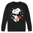 thumbnail image 1 of Peanuts - Snoopy Vampire Stars Glow In The Dark - Men's Crew Neck Fleece Pullover, 1 of 5