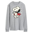 thumbnail image 1 of Peanuts - Snoopy Vampire Stars Glow In The Dark - Men's Long Sleeve T-Shirt, 1 of 5