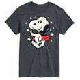thumbnail image 1 of Peanuts - Snoopy Vampire Stars Glow In The Dark - Men's Short Sleeve Grahpic T-Shirt, 1 of 5