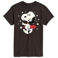 thumbnail image 1 of Peanuts - Snoopy Vampire Stars Glow In The Dark - Men's Short Sleeve Grahpic T-Shirt, 1 of 4