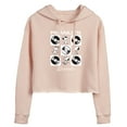 thumbnail image 1 of Peanuts - Snoopy Vinyl - Juniors Cropped Pullover Hoodie, 1 of 5