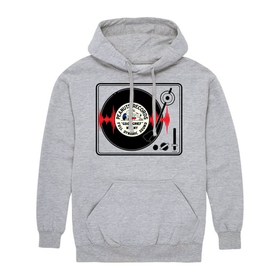 Peanuts - Snoopy Vinyl - Men's Pullover Hoodie