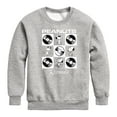 thumbnail image 1 of Peanuts - Snoopy Vinyl - Toddler & Youth Crewneck Fleece Sweatshirt, 1 of 6