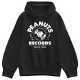 thumbnail image 1 of Peanuts - Snoopy Vinyl - Women's Oversized Fleece Hoodie Sweatshirt, 1 of 4