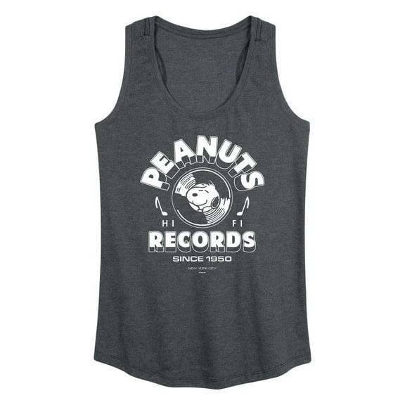 Peanuts - Snoopy Vinyl - Women's Racerback Tank Top