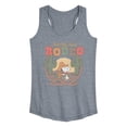 thumbnail image 1 of Peanuts - Snoopy Western Women's Graphic Racerback Tank, 1 of 5