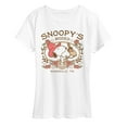 thumbnail image 1 of Peanuts - Snoopy Western - Women's Short Sleeve Graphic T-Shirt, 1 of 5