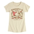 thumbnail image 1 of Peanuts - Snoopy Western - Youthgirls Short Sleeve T-Shirt, 1 of 5