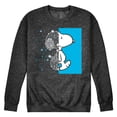 thumbnail image 1 of Peanuts - Snoopy Wire Frame - Men's Crew Neck Fleece Pullover, 1 of 6