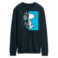 thumbnail image 1 of Peanuts - Snoopy Wire Frame - Men's Long Sleeve T-Shirt, 1 of 5