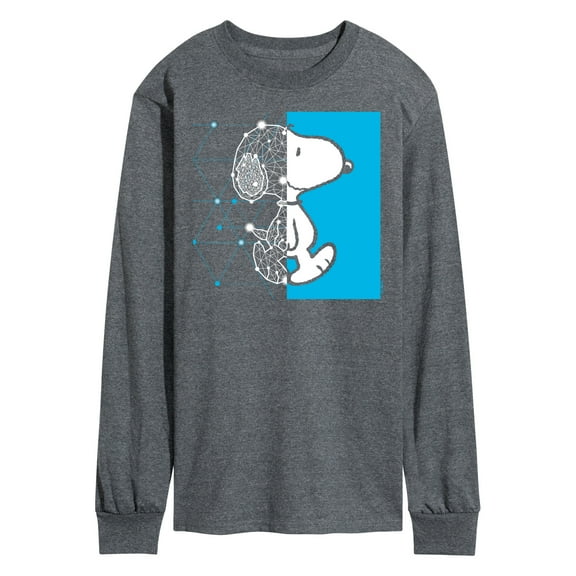 Peanuts - Snoopy Wire Frame - Men's Long Sleeve T-Shirt