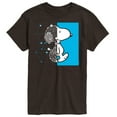 thumbnail image 1 of Peanuts - Snoopy Wire Frame - Men's Short Sleeve Graphic T-Shirt, 1 of 5