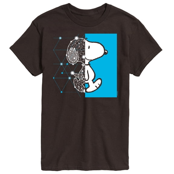 Peanuts - Snoopy Wire Frame - Men's Short Sleeve Graphic T-Shirt