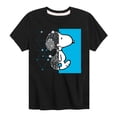 thumbnail image 1 of Peanuts - Snoopy Wire Frame - Toddler And Youth Short Sleeve Graphic T-Shirt, 1 of 5