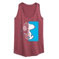 thumbnail image 1 of Peanuts - Snoopy Wire Frame - Women's Racerback Tank Top, 1 of 5