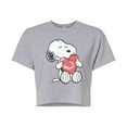 thumbnail image 1 of Peanuts - Snoopy With Heart - Cropped Tee, 1 of 5