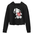 thumbnail image 1 of Peanuts - Snoopy With Heart - Ladies Cropped Hoodie, 1 of 5