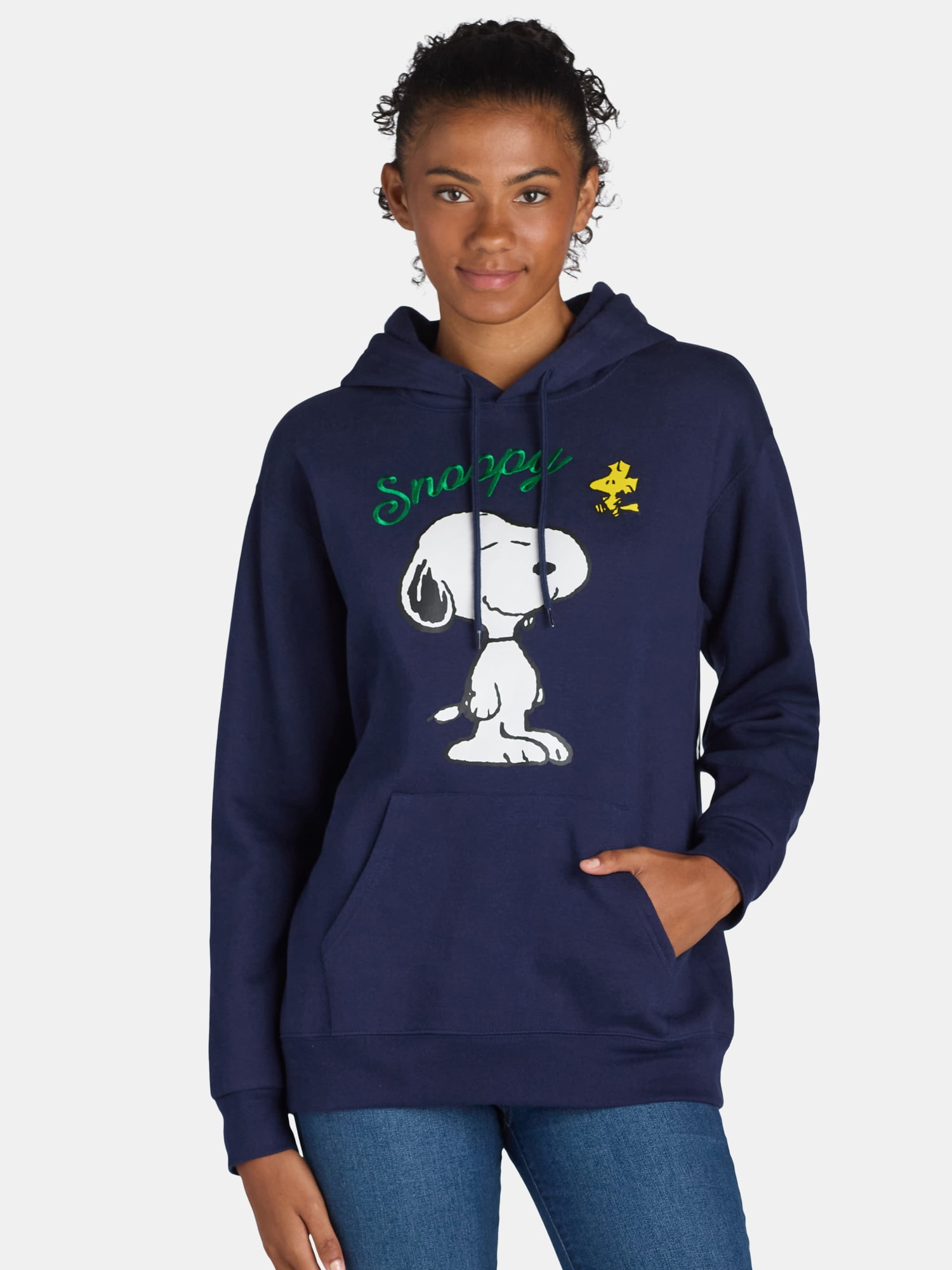 Peanuts Snoopy Women's Fashion Graphic Hoodie, Sizes XXS-XXL