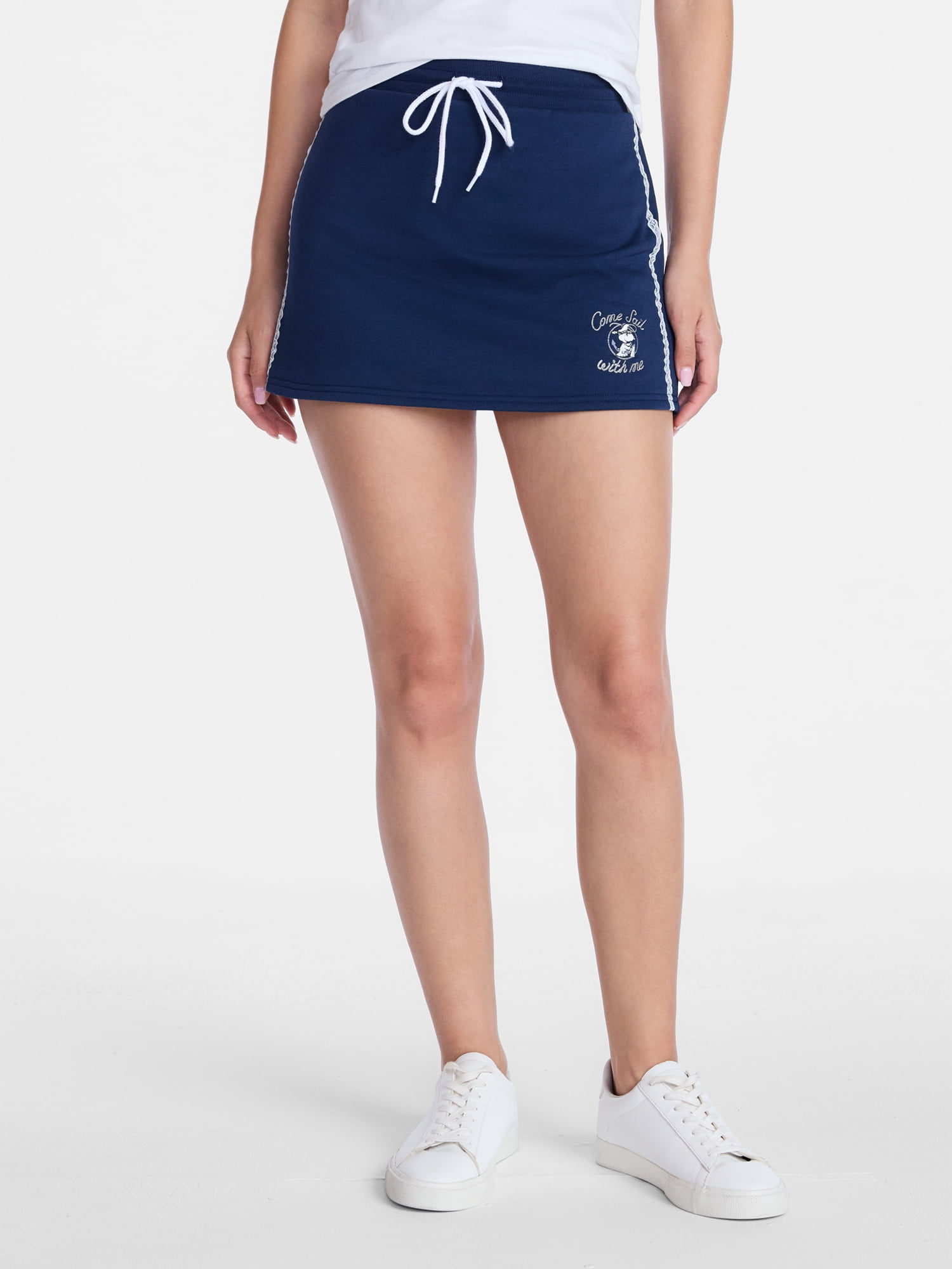 Peanuts Snoopy Women's Graphic Skort, Sizes XXS-XXL