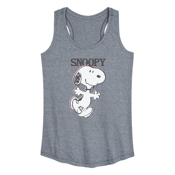 Peanuts - Snoopy Women's Graphic Racerback Tank