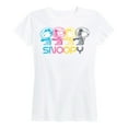 thumbnail image 1 of Peanuts - Snoopy - Women's Short Sleeve Graphic T-Shirt, 1 of 5