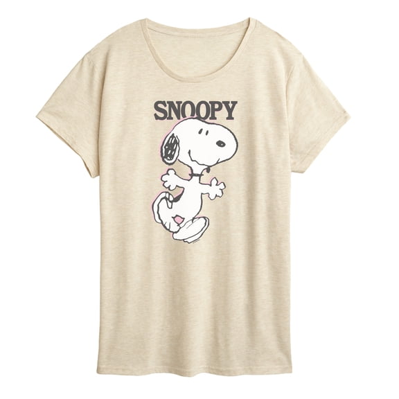 Peanuts - Snoopy - Women's Short Sleeve Graphic T-Shirt