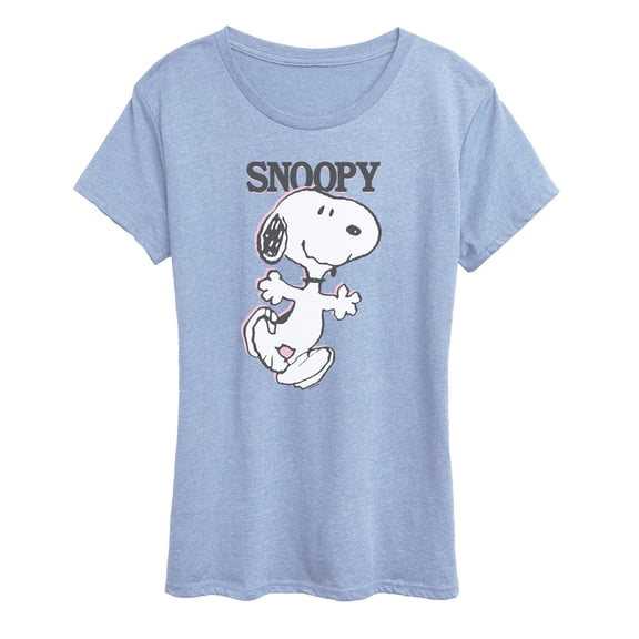 Peanuts - Snoopy - Women's Short Sleeve Graphic T-Shirt