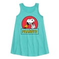 thumbnail image 1 of Peanuts - Snoopy Woodstock Circle  - Toddler & Youth Girls A-line Dress, 1 of 4
